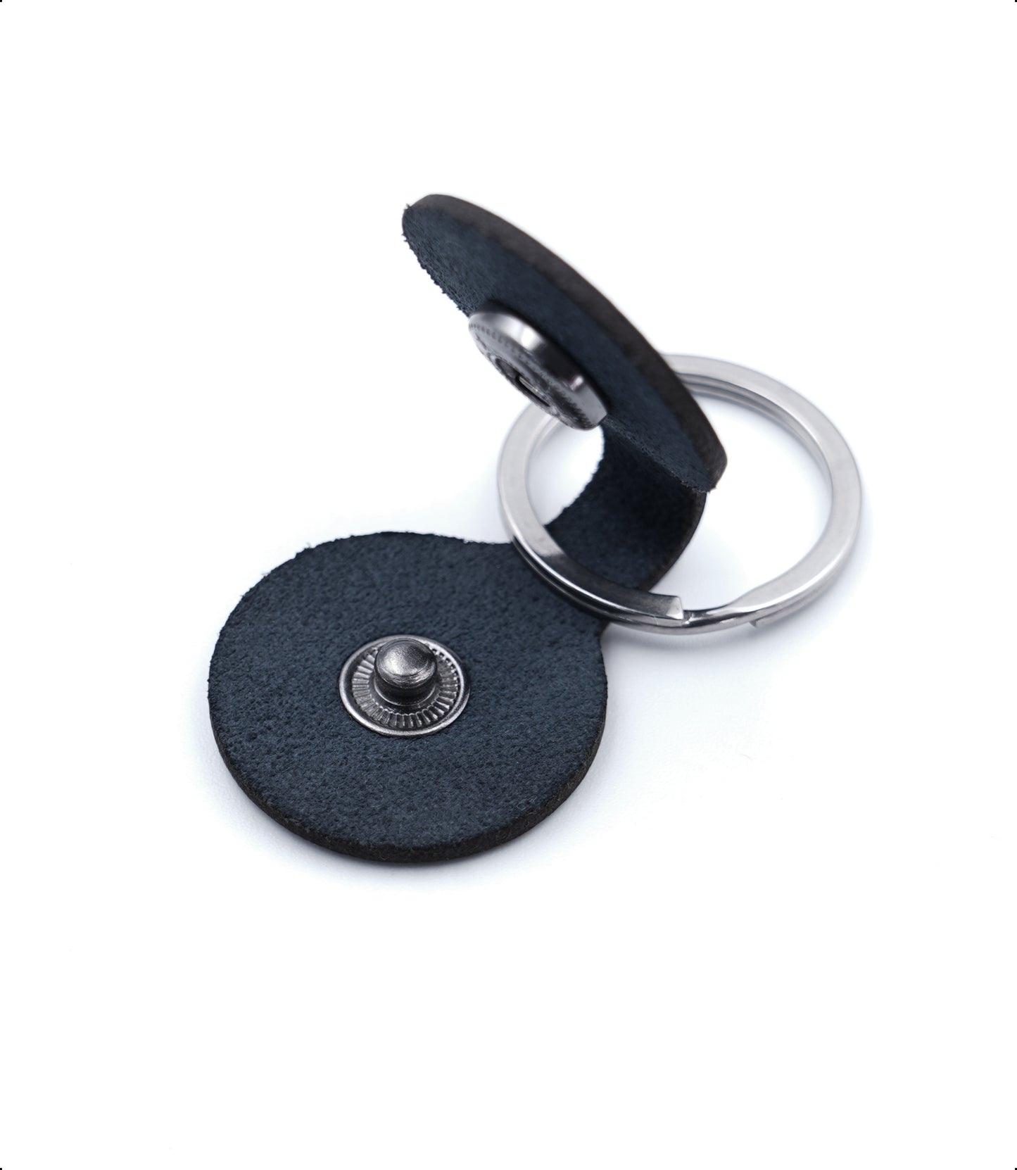 Engraved letter MARU keychain (blue)