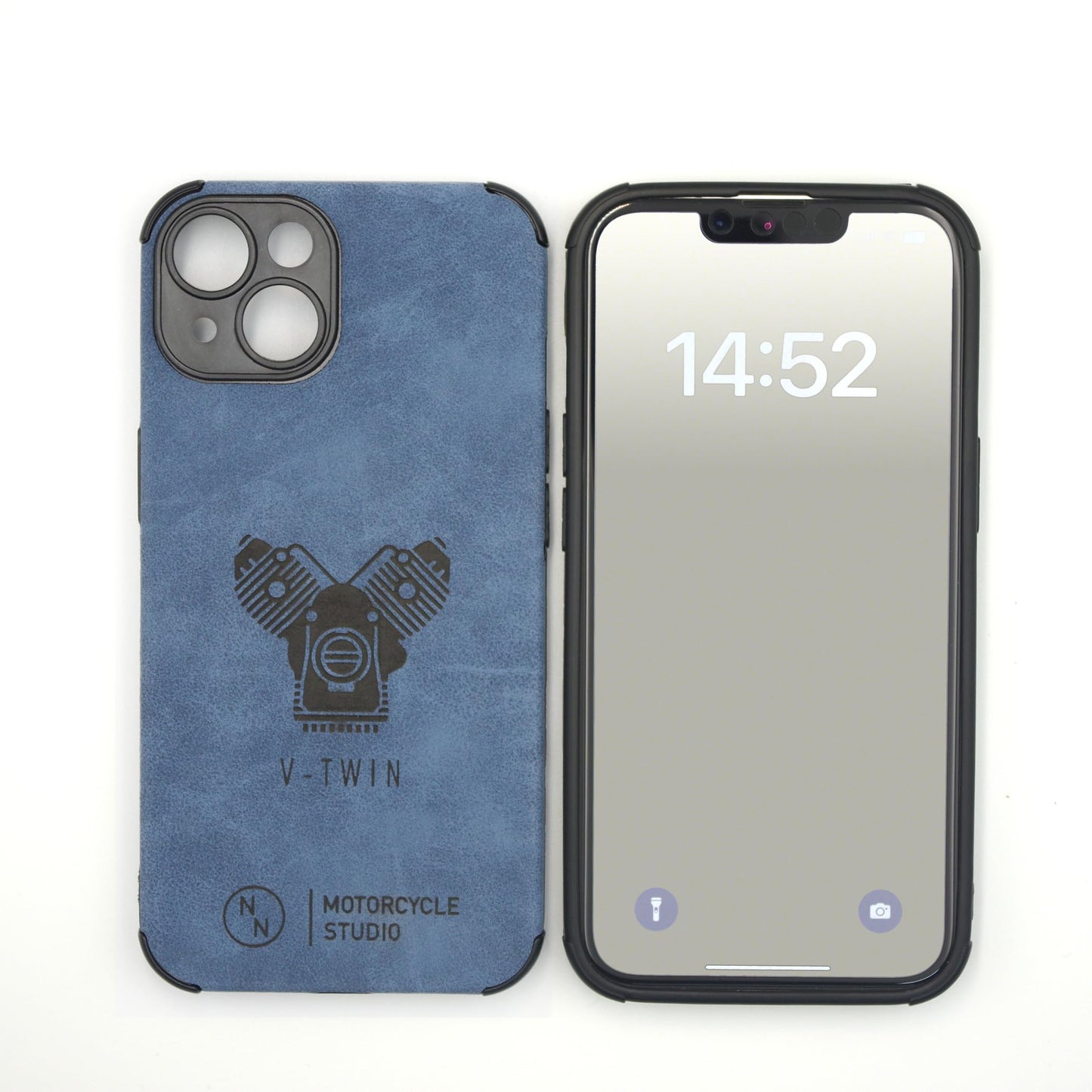 MOTOGUZZI (Blue, compatible with iPhone 13)