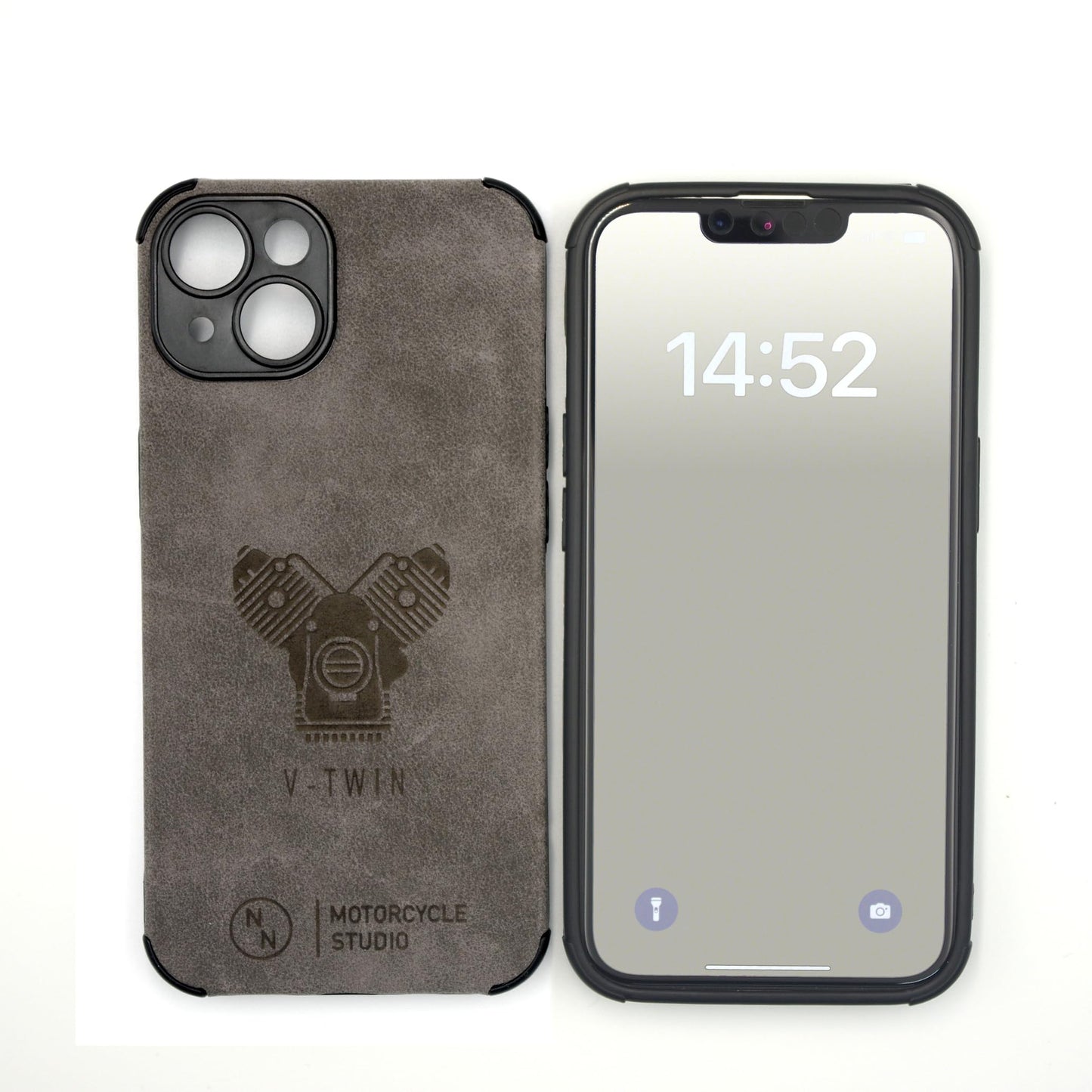 MOTOGUZZI (Gray, compatible with iPhone 14)