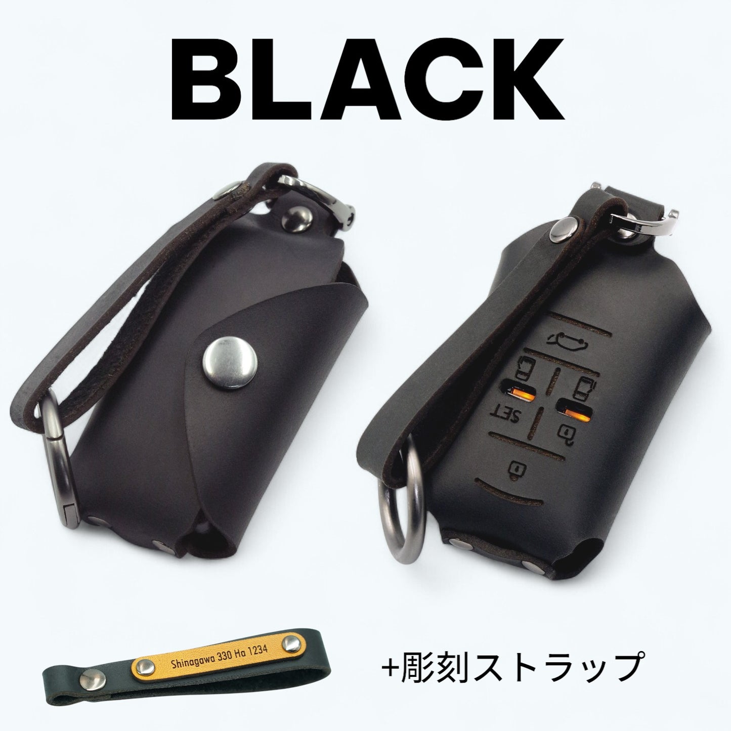 トヨタ （TYPE B、6ボタン、ブラック）