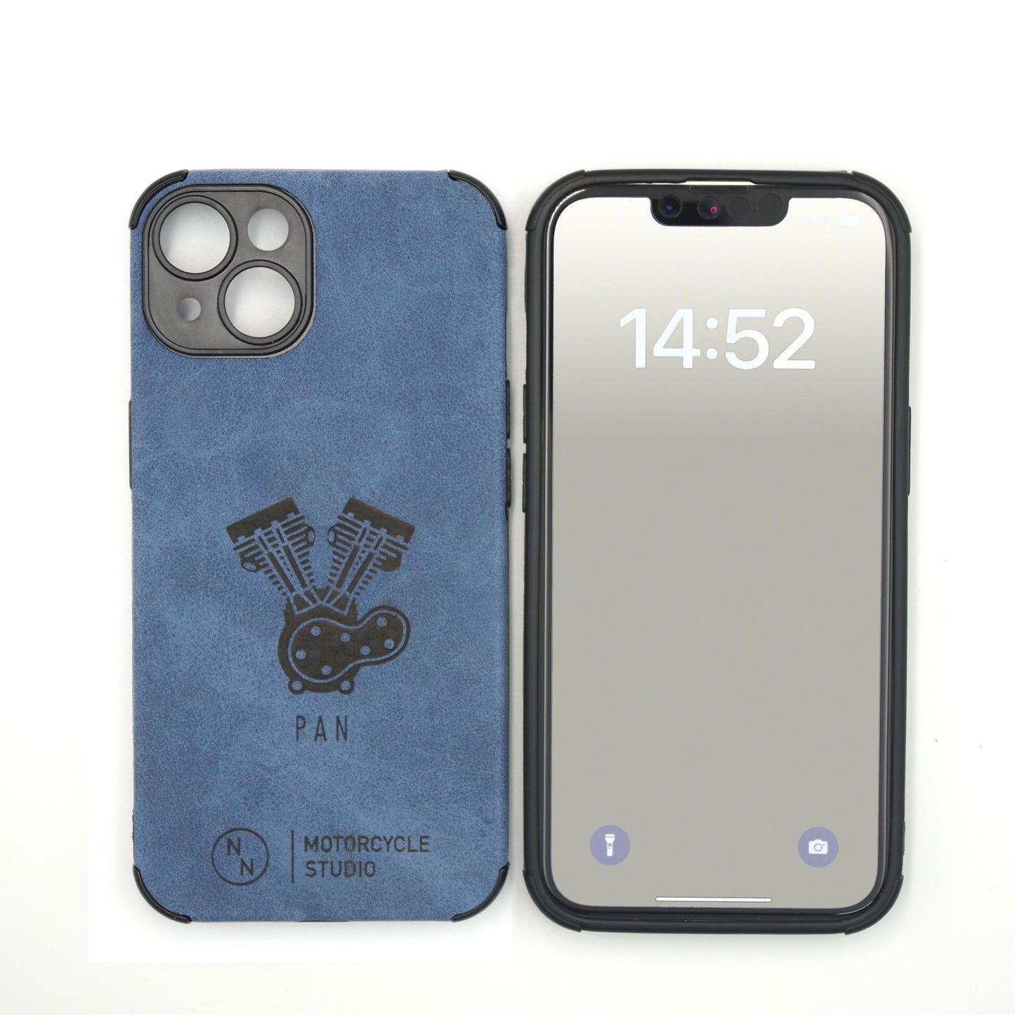 Harley（ブルー・iPhone15対応）