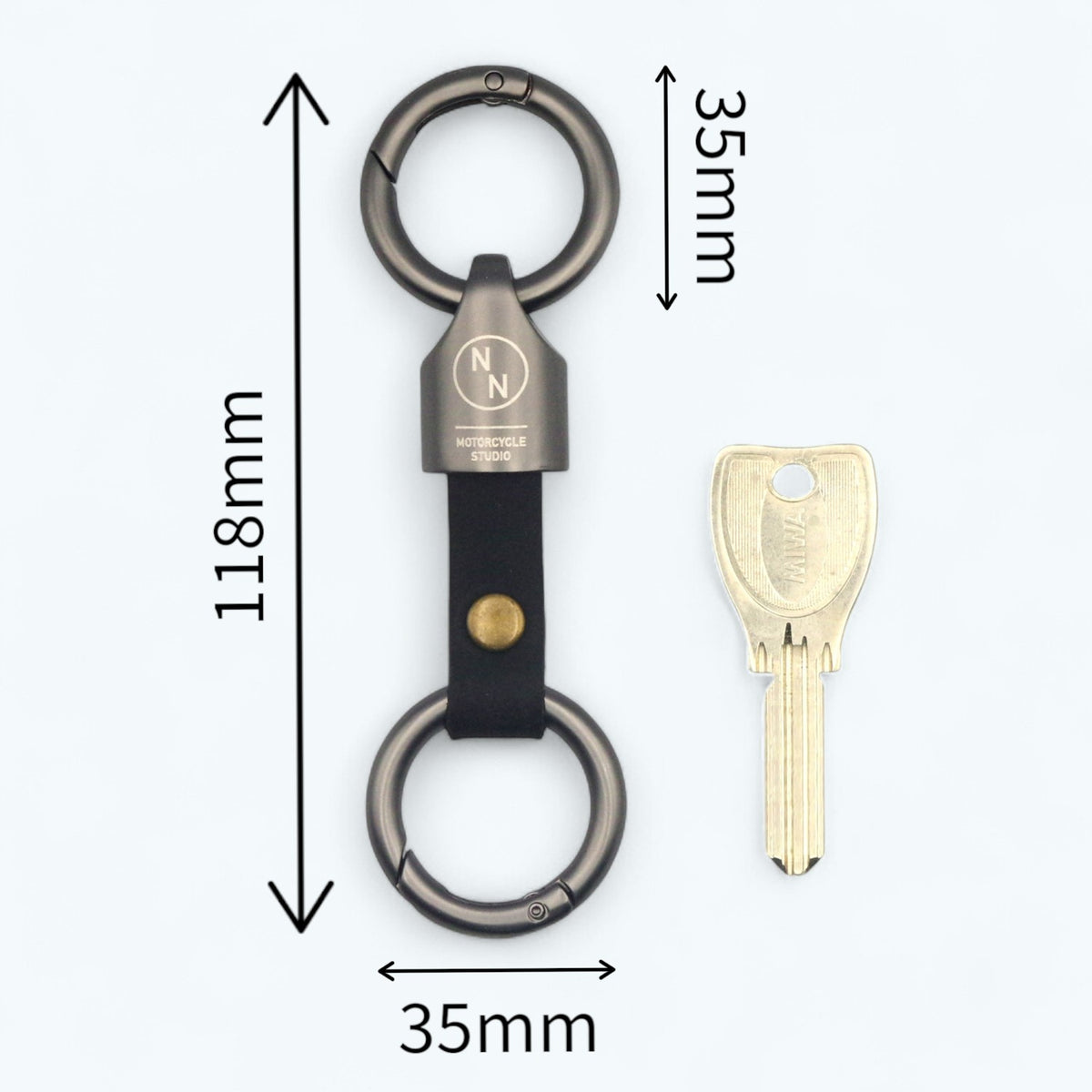 ゴリラやスーパーカブ・CT110などホンダシングルエンジン向けキーチェーン